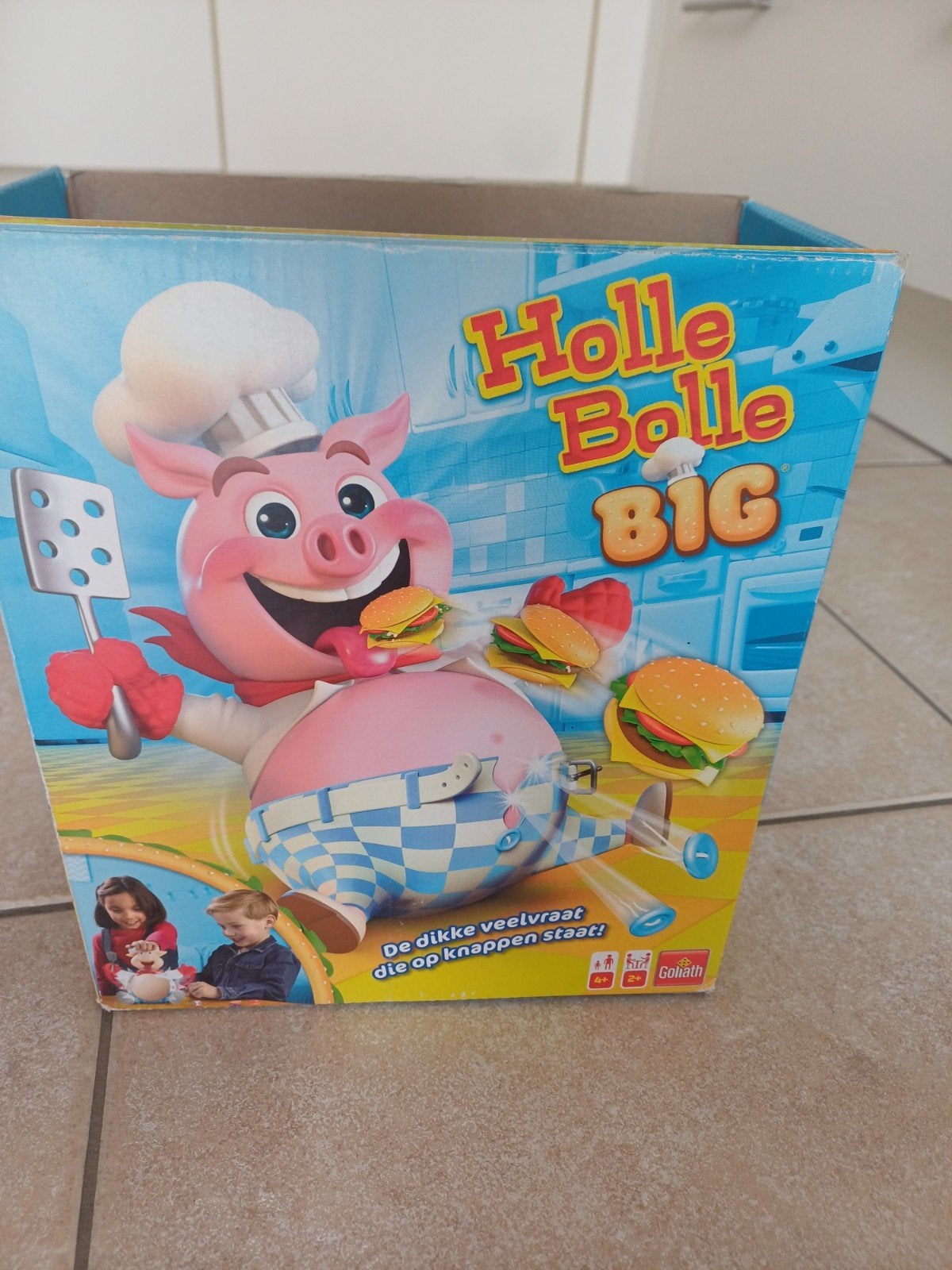 Holle bolle big, Ophalen