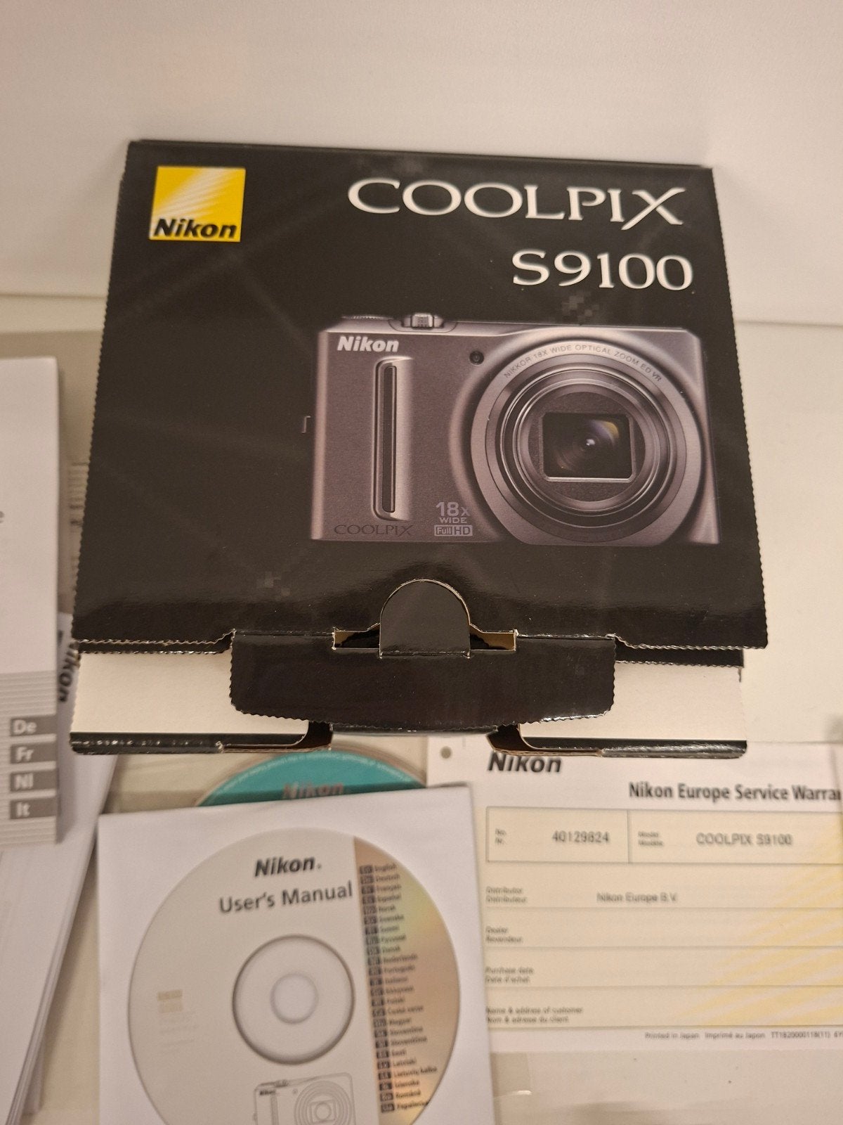 Nikon coolpix s9100, Audio, Tv en Foto, Fotocamera's Digitaal, Ophalen of Verzenden, Nikon