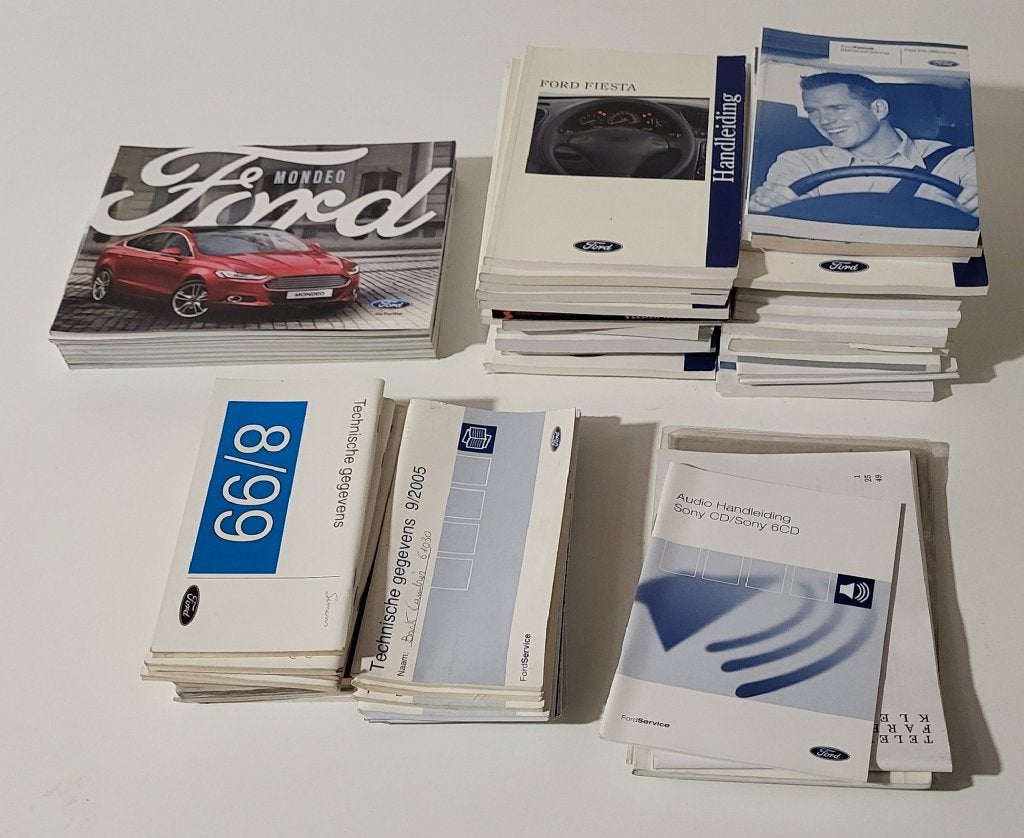 Ford boeken verzameling, Ophalen, Gelezen