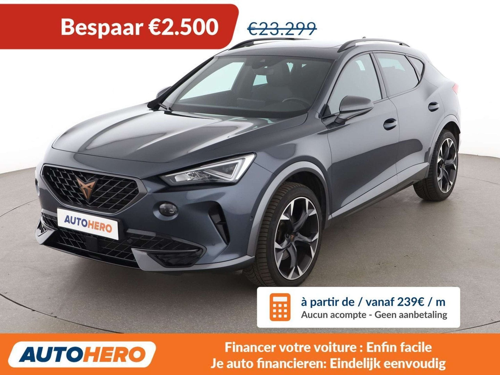 CUPRA Formentor 1.5 TSI ACT (année de construction 2023), Autos, https://public.car-pass.be/vhr/fce1165b-91fa-441f-98e4-c4f675e3e94c