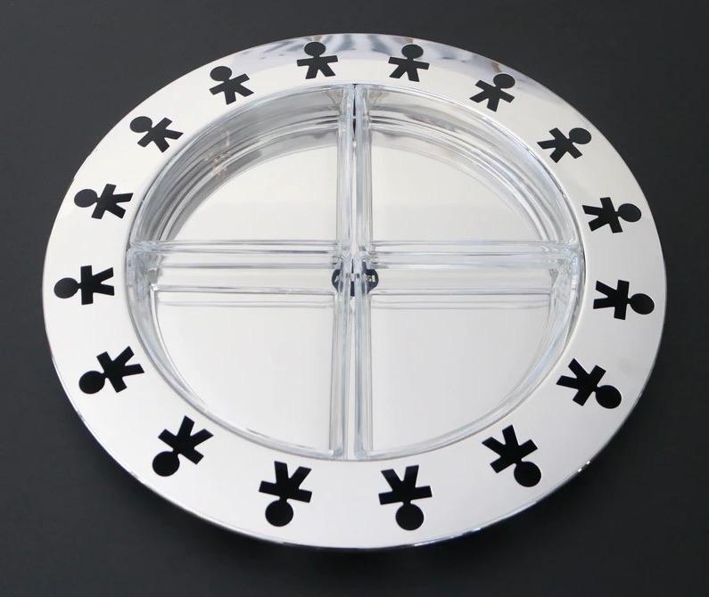 XL Alessi - King-Kong Snackschaal - Girotondo Dienblad, Ophalen of Verzenden, Zo goed als nieuw, Rond
