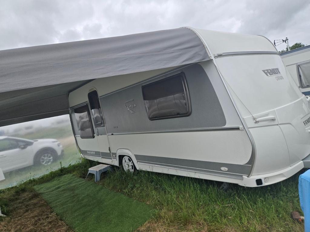 Fendt saffier 495, Caravans en Kamperen, Caravans, Rondzit, Frans bed, Gascomfoor, Particulier