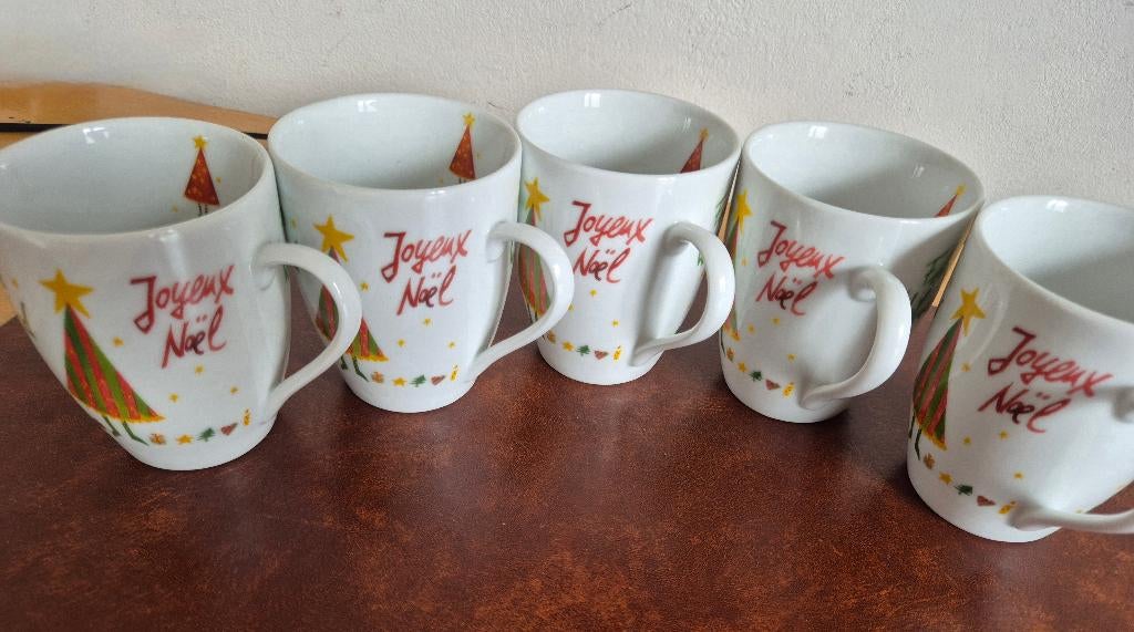 5 Tasse NOËL. Agatha's bester. Happy Christmas, Neuf, Mug, Enlèvement, Autres styles