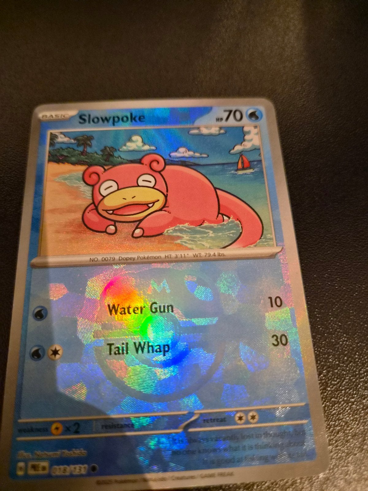 slowpoke Masterball! holographic shattered, Hobby en Vrije tijd, Verzamelkaartspellen | Pokémon, Ophalen of Verzenden, Nieuw, Losse kaart