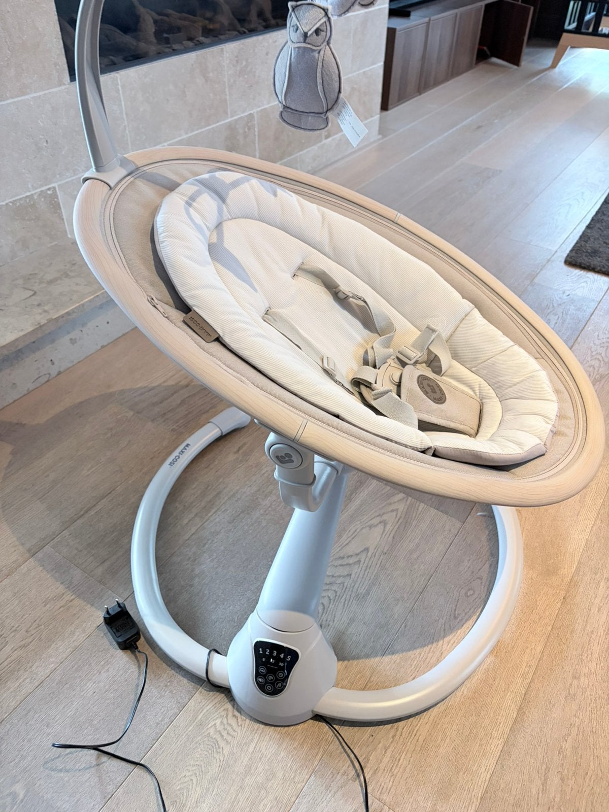 Elektrische wipper maxi cosi, Enfants & Bébés, Relax bébé, Autres marques, Comme neuf, Enlèvement, Avec ceinture(s)