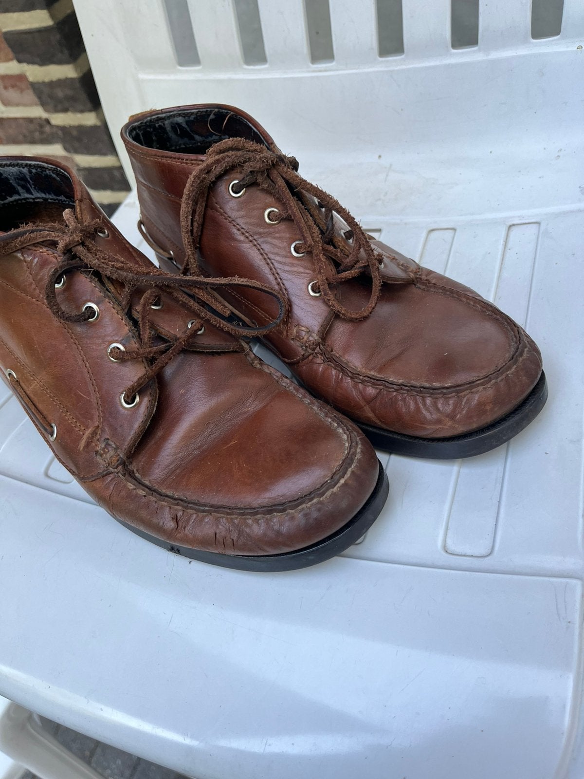 Polo Ralph Laren bootschoenen mt 42,5, Kleding | Heren, Ophalen of Verzenden, Gedragen