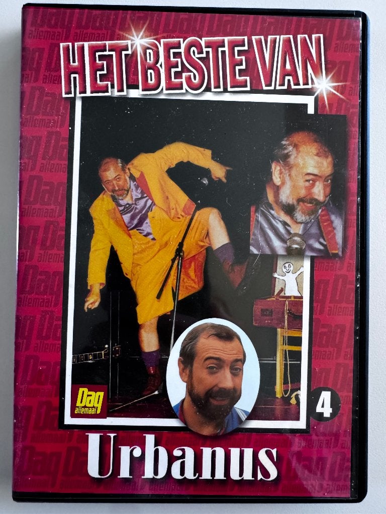 Het Beste Van Urbanus, Cd's en Dvd's, Dvd's | Cabaret en Sketches, Ophalen of Verzenden, Zo goed als nieuw, Tv-programma of Sketches