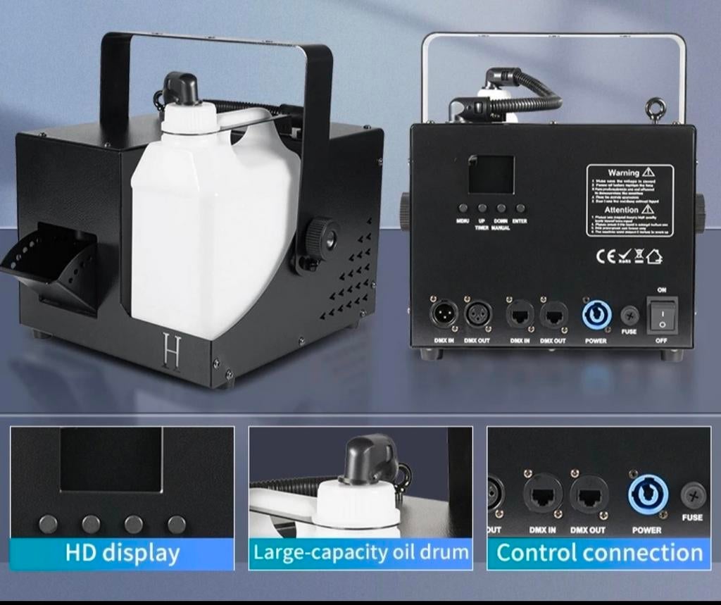 Haser 1000 watt, Ophalen