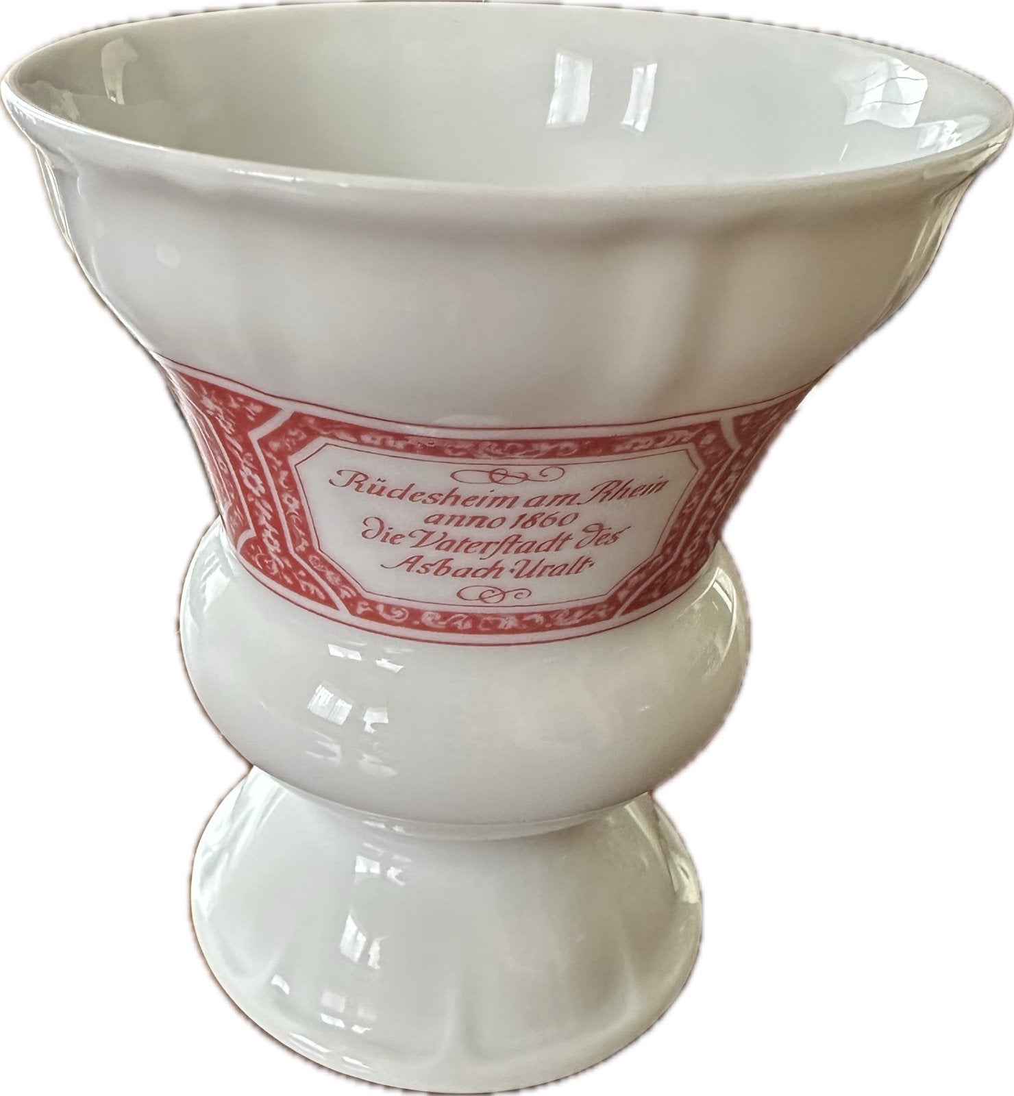 Vintage Heinrich Germany  Rudesheimer koffiekop en schotel, Huis en Inrichting, Keuken | Servies, Ophalen, Gebruikt, Keramiek