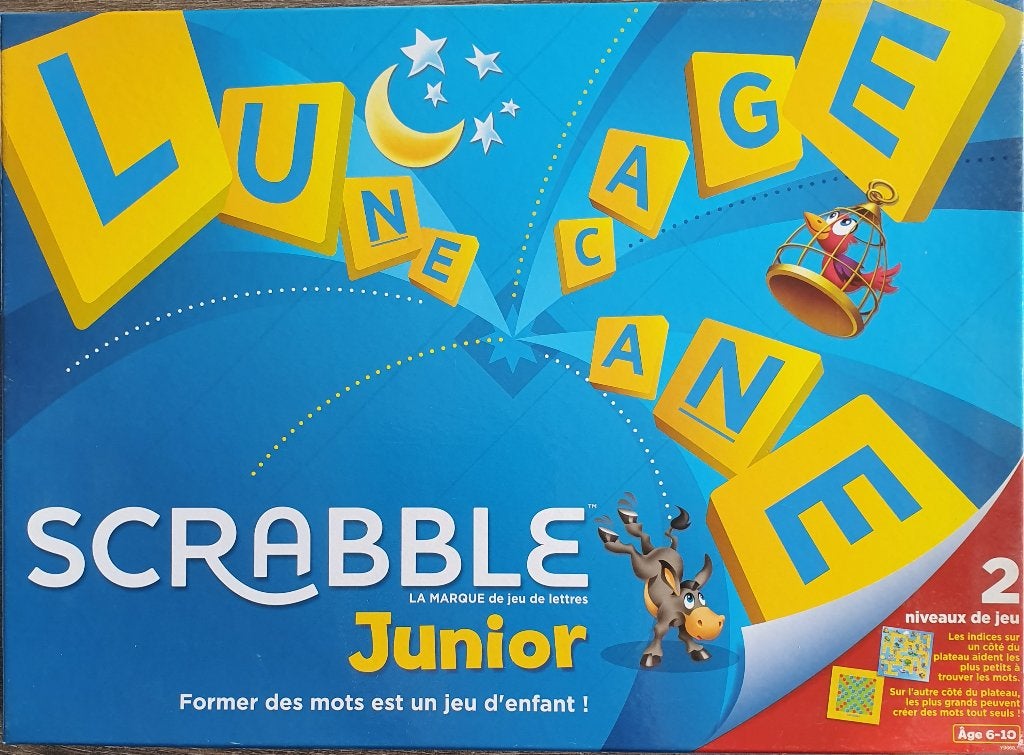 Scrabble junior, Hobby & Loisirs créatifs, Enlèvement, Comme neuf