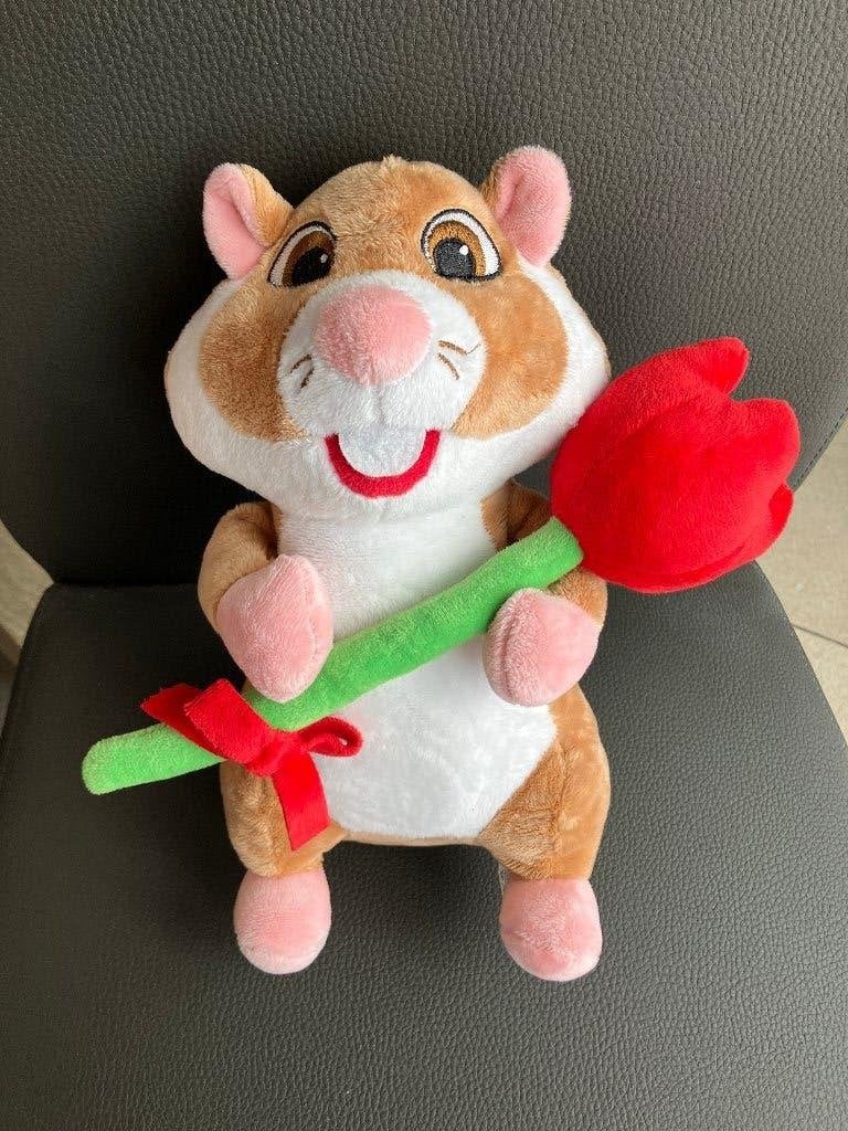 Albert Heijn ( AH ) hamster - Tulp, Kinderen en Baby's, Ophalen of Verzenden, Zo goed als nieuw, Hamster, Albert Heijn