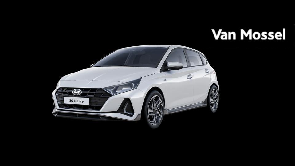Hyundai i20 1.0 T-GDi 74kW Twist N Line, Auto's, Hyundai, Voorwielaandrijving, Zwart, Bedrijf, Cruise Control