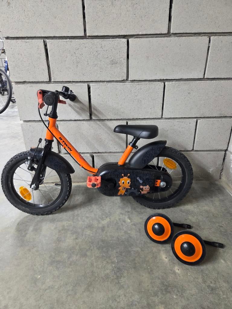 Btwin 14inch robot, Ophalen