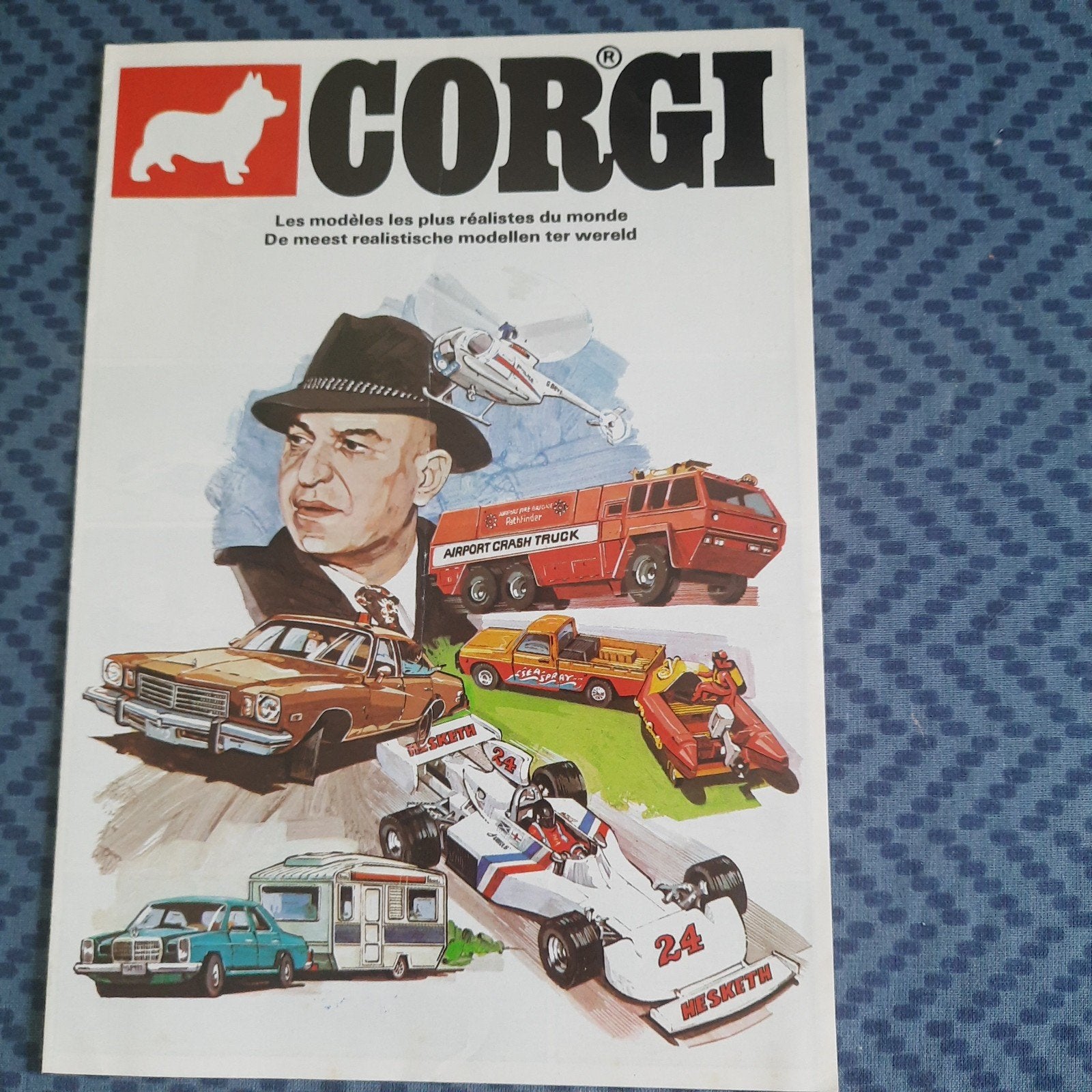 CORGI TOYS UK * VINTAGE CATALOGUS * ZEER GOED * TOP *, Boeken, Catalogussen en Folders, Folder, Zo goed als nieuw, Ophalen, CORGI
