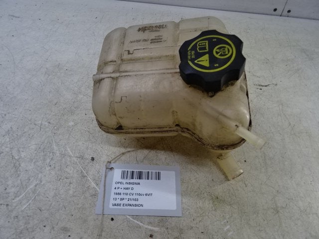 VASE D'EXPANSION Opel Insignia (01-2008/03-2017) (132642294), Utilisé, Opel