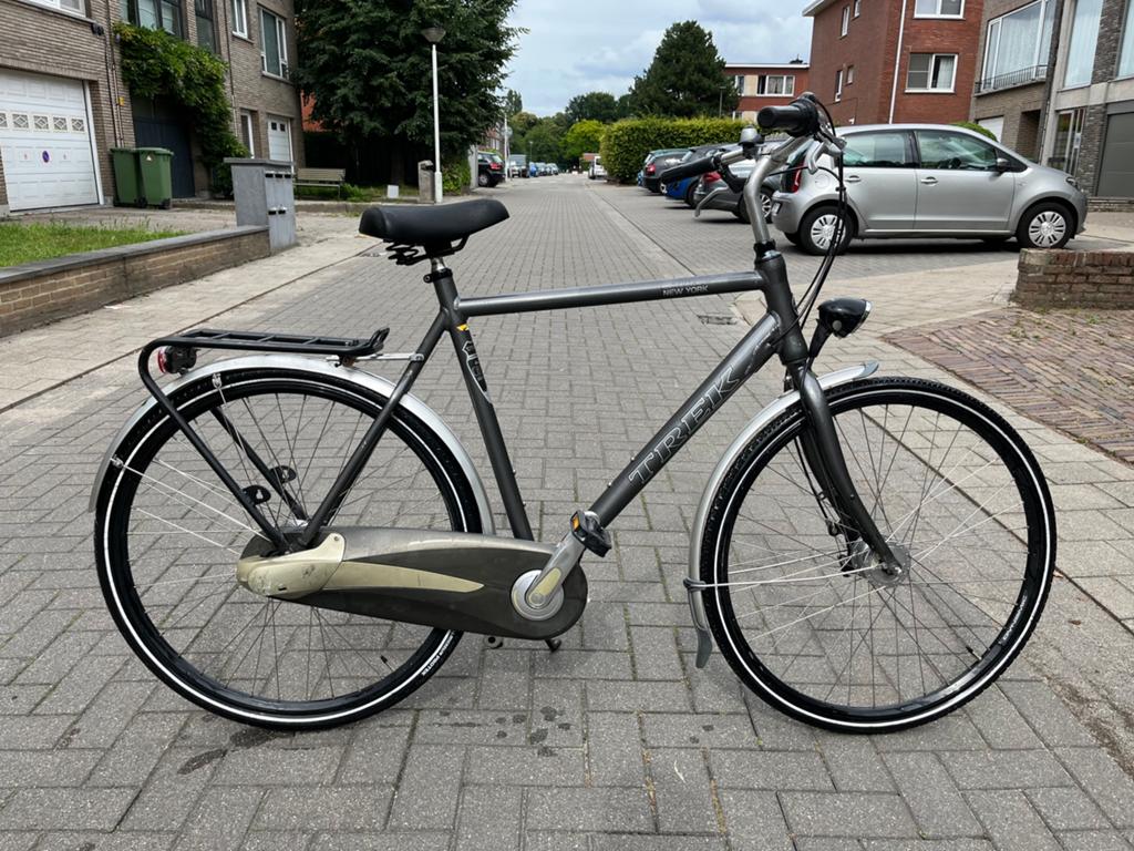 TREK fiets New York Alpha 60 light aluminium, Fietsen en Brommers, Gebruikt, Velgrem, Versnellingen, 57 tot 61 cm