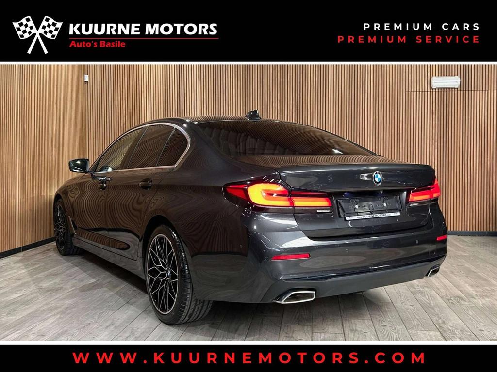 BMW 5 Serie 518 dA Berline Alu19"/Led/Leder/Cam/GpsPro/VerwZ, Auto's, BMW, 4 deurs, 4 cilinders, 136 pk, Leder