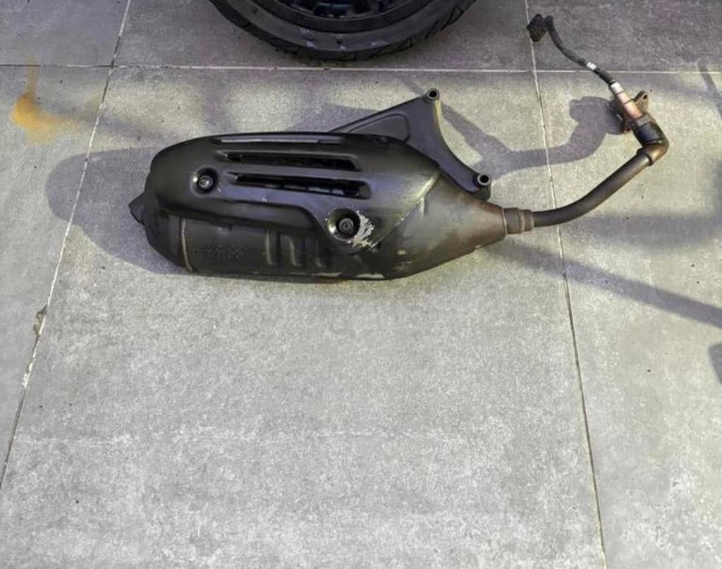 Uitlaat Vespa sprint, Ophalen, Nieuw