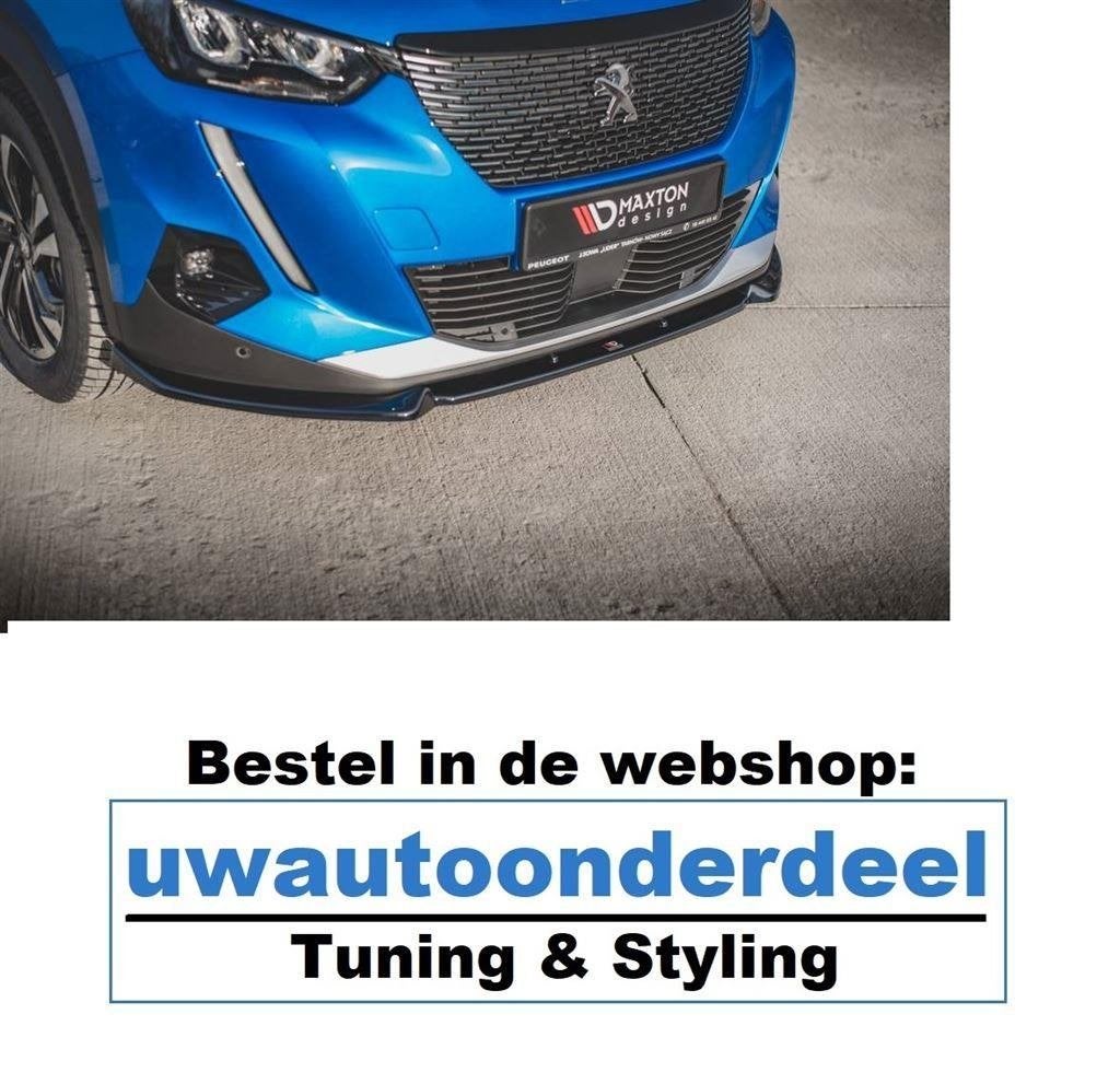 Maxton Design Peugeot 2008 Spoiler Lip Splitter, Verzenden
