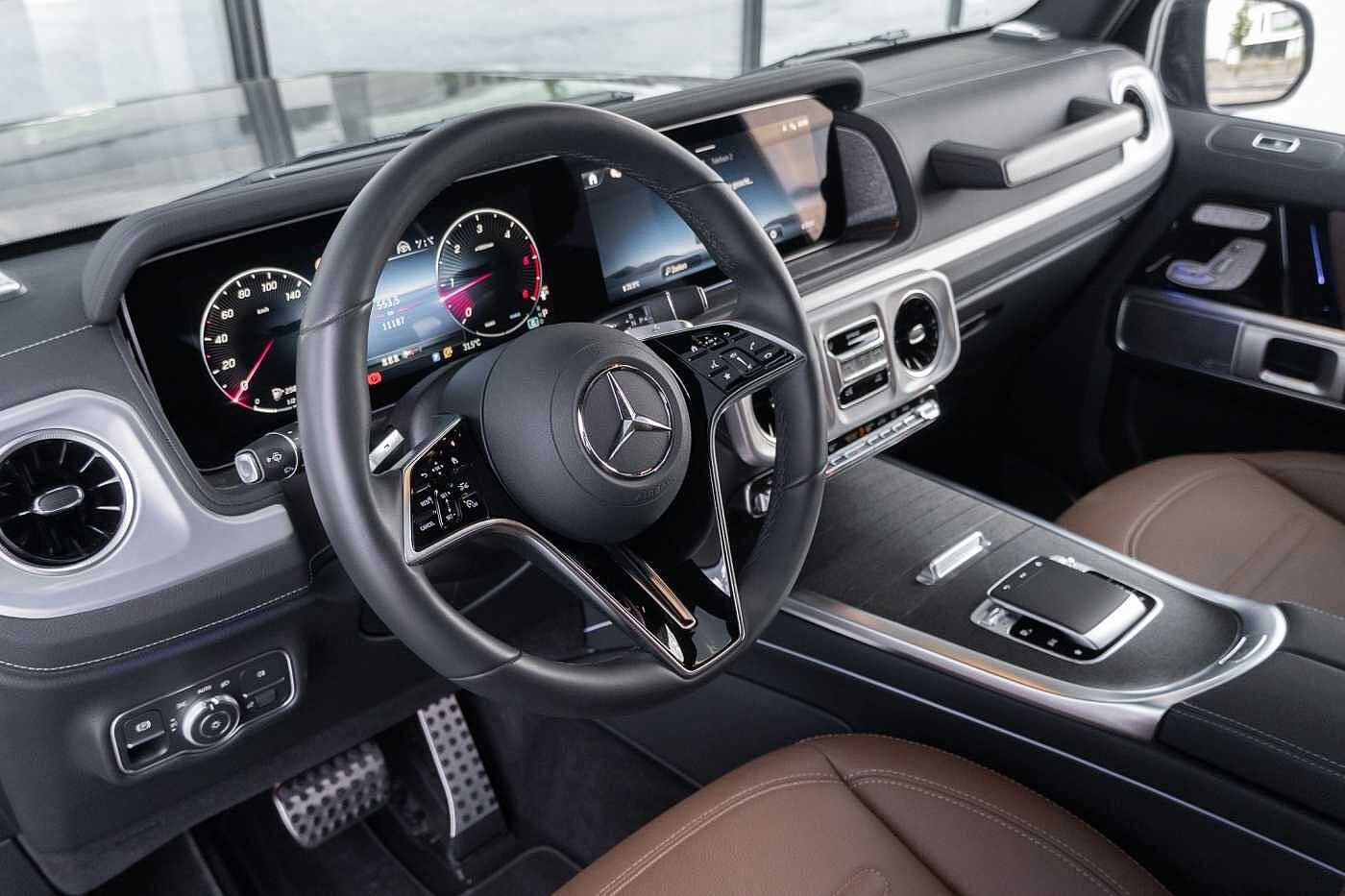 Mercedes-Benz G-Class 450 D AMG 20' Wheels-Burmester-360-D, Autos, Cuir, Achat, 2989 cm³, Entreprise