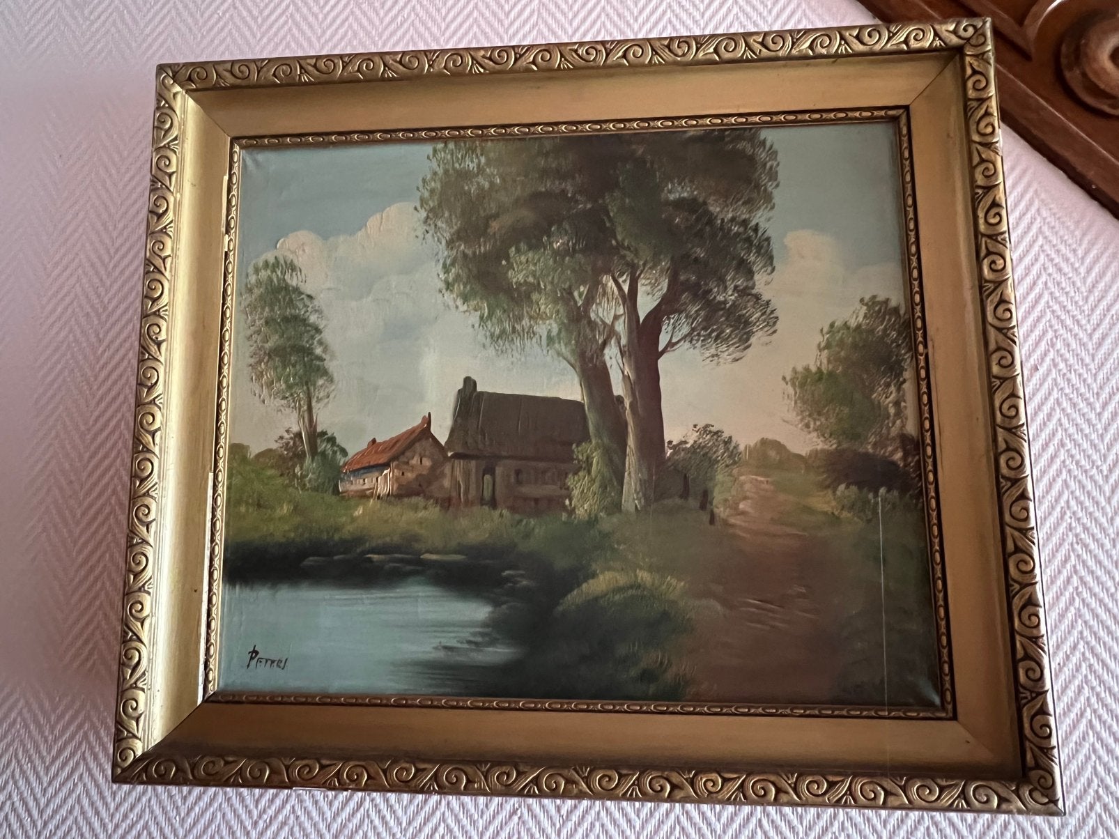 Schilderij 60 op 70, Ophalen