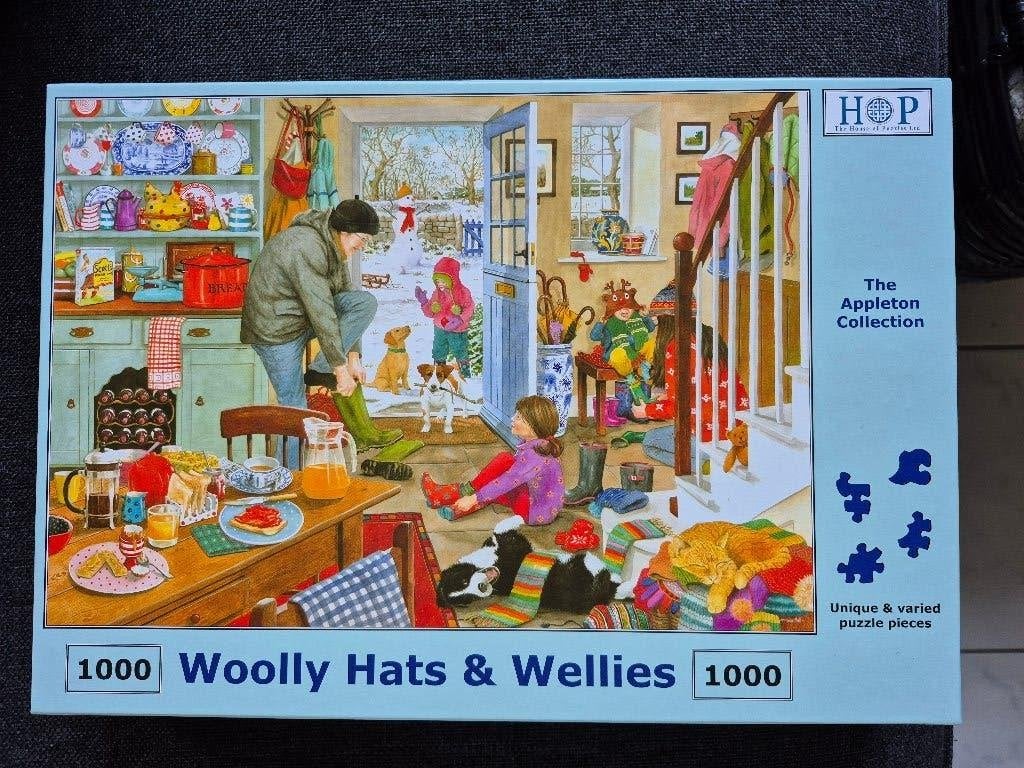 La maison des puzzles (HOP), Enlèvement ou Envoi, 500 à 1500 pièces, Utilisé, Puzzle