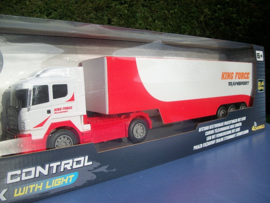 Camion Semi-Remorque Télécommandé - 1:32, Neuf, Autres échelles, Voiture on road, Enlèvement