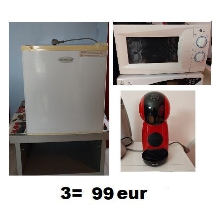four micro+ frigo+dolce gusto =99eur - Lire infos, Electroménager, Enlèvement
