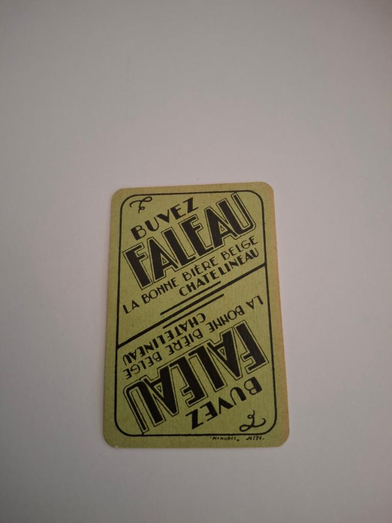 Oude speelkaart faleau, Verzamelen, Ophalen of Verzenden