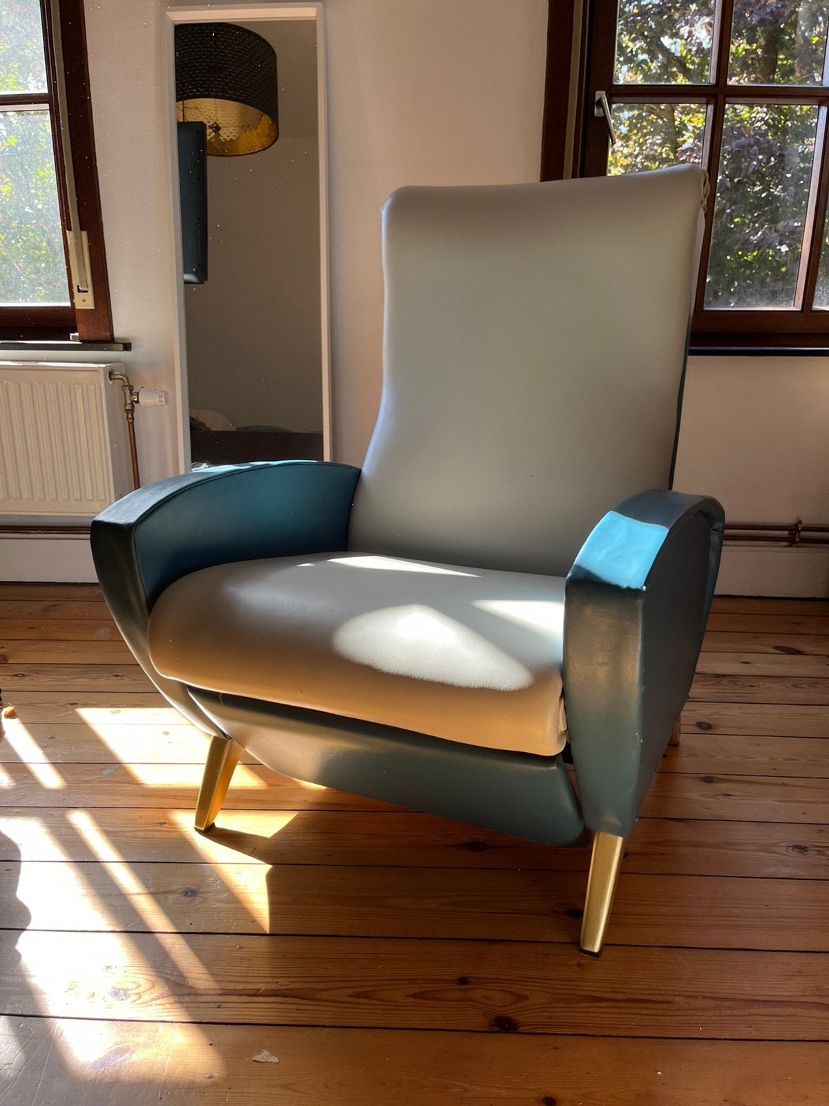 Fauteuil vintage mid-century, Enlèvement, Comme neuf