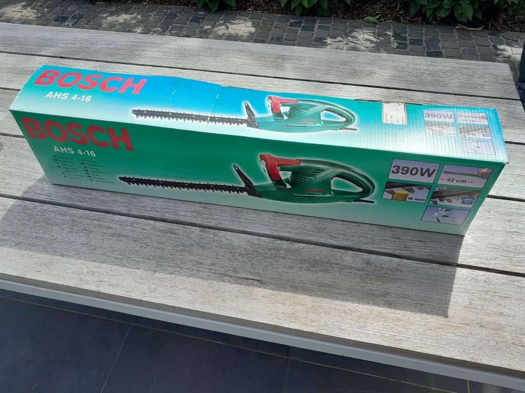 Heggenschaar Bosch AHS 4-16 elektrisch, Tuin en Terras, Heggenscharen, Ophalen of Verzenden, Zo goed als nieuw, Elektrisch, BOSCH
