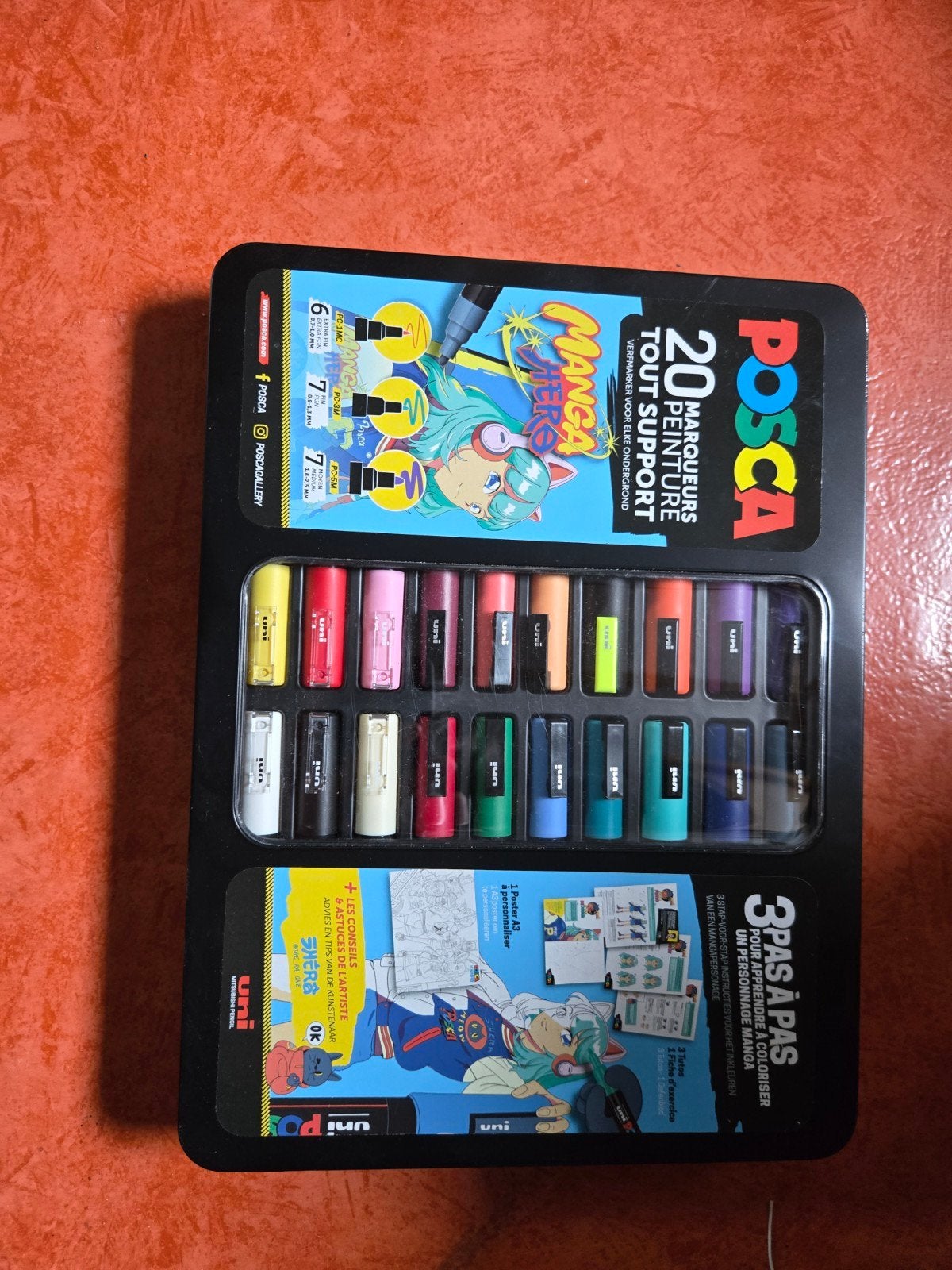 Malette Posca édition manga, Envoi, Neuf, Livre ou Guide