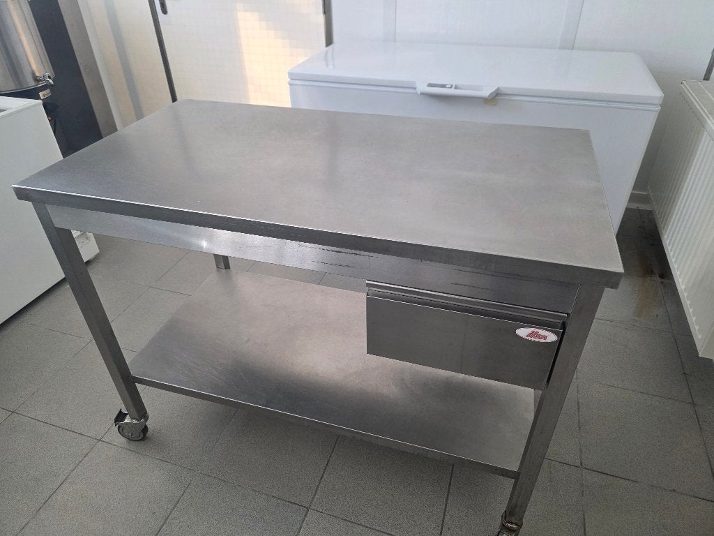 inox RVS tafel horeca, Ophalen, Gebruikt, Inox Meubilair