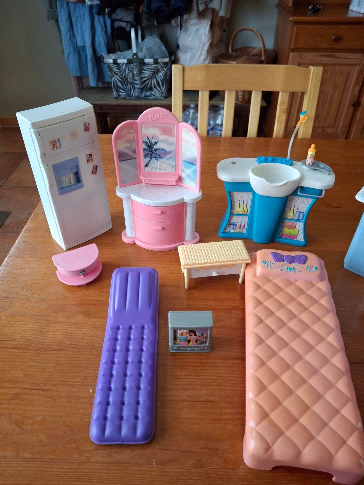 oude barbie meubels, Kinderen en Baby's, Ophalen, Gebruikt