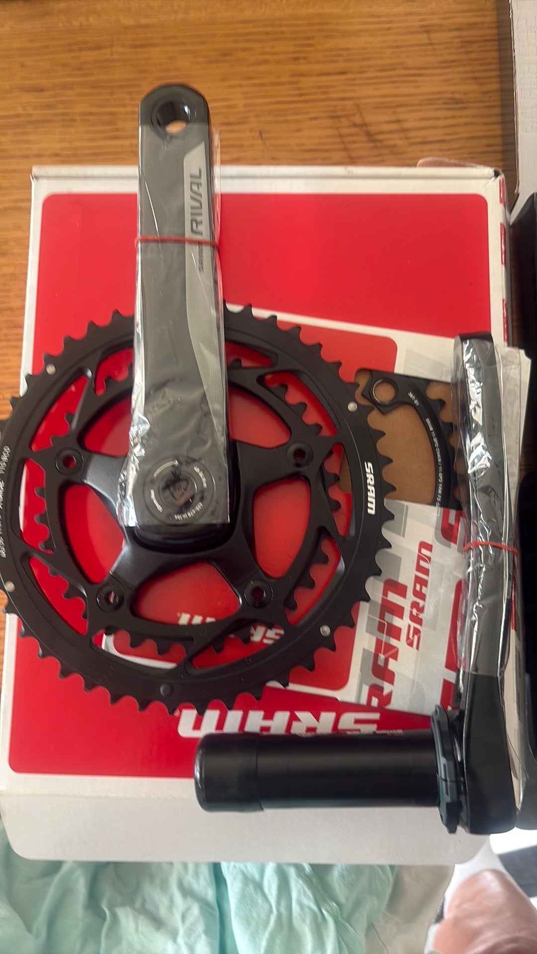 Sram Rival 22 crankstel BB30 46x36 170mm, Fietsen en Brommers, Ophalen of Verzenden, Zo goed als nieuw, Crankstel of Pedalen