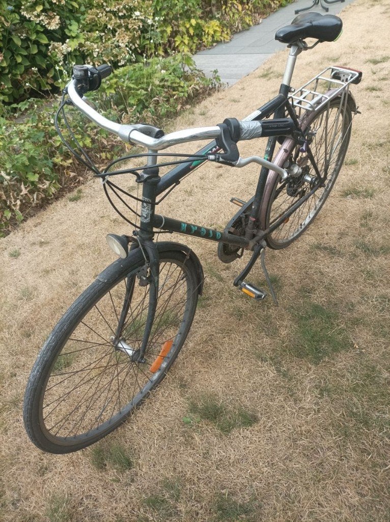 herenfiets, Ophalen, Gebruikt