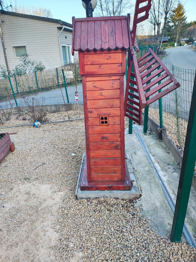 Moulin, Jardin & Terrasse, Enlèvement, Comme neuf, Bois, Autres types