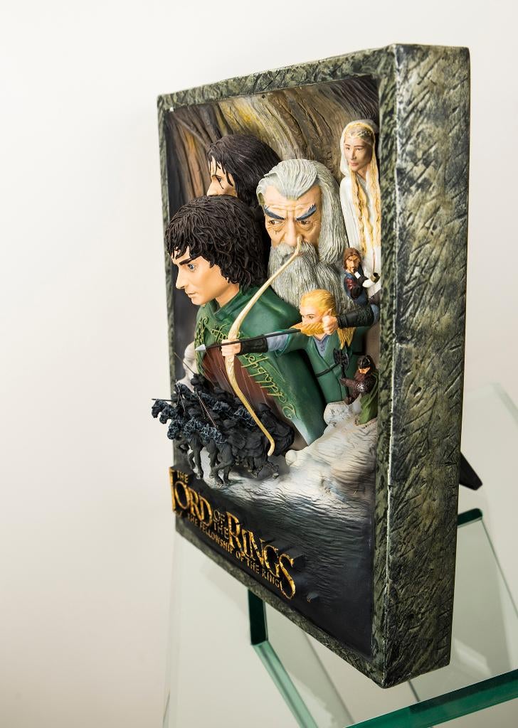 Code 3 Affiche 3D du Seigneur des Anneaux, Enlèvement ou Envoi, Neuf, Statue ou Buste