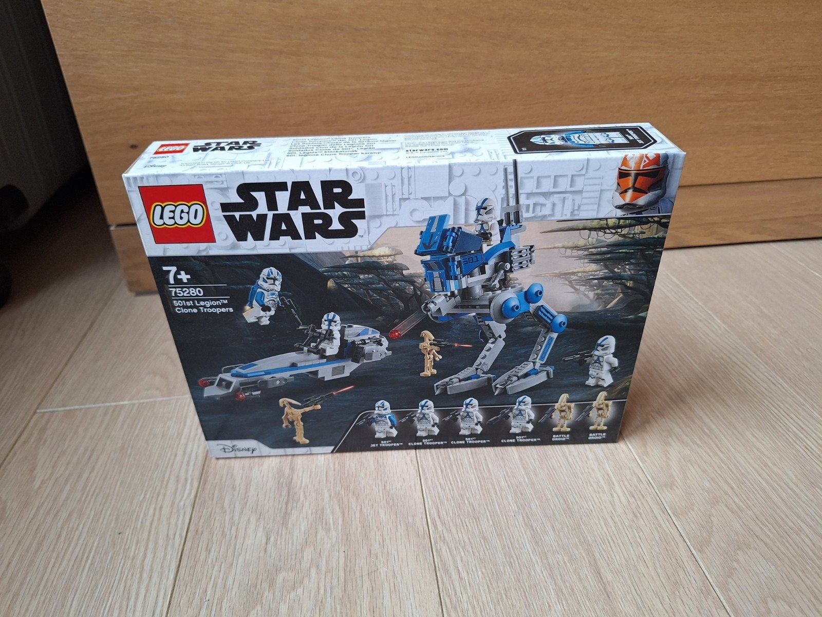 lego 75280 501st legion clone troopers, Enlèvement