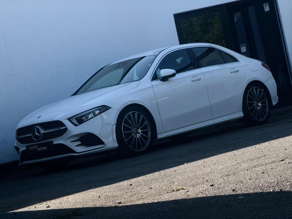 Mercedes-Benz A 200 AMG (EU6d-TEMP) *FULL OPTION, 4 cilinders, Wit, 120 kW, Bedrijf