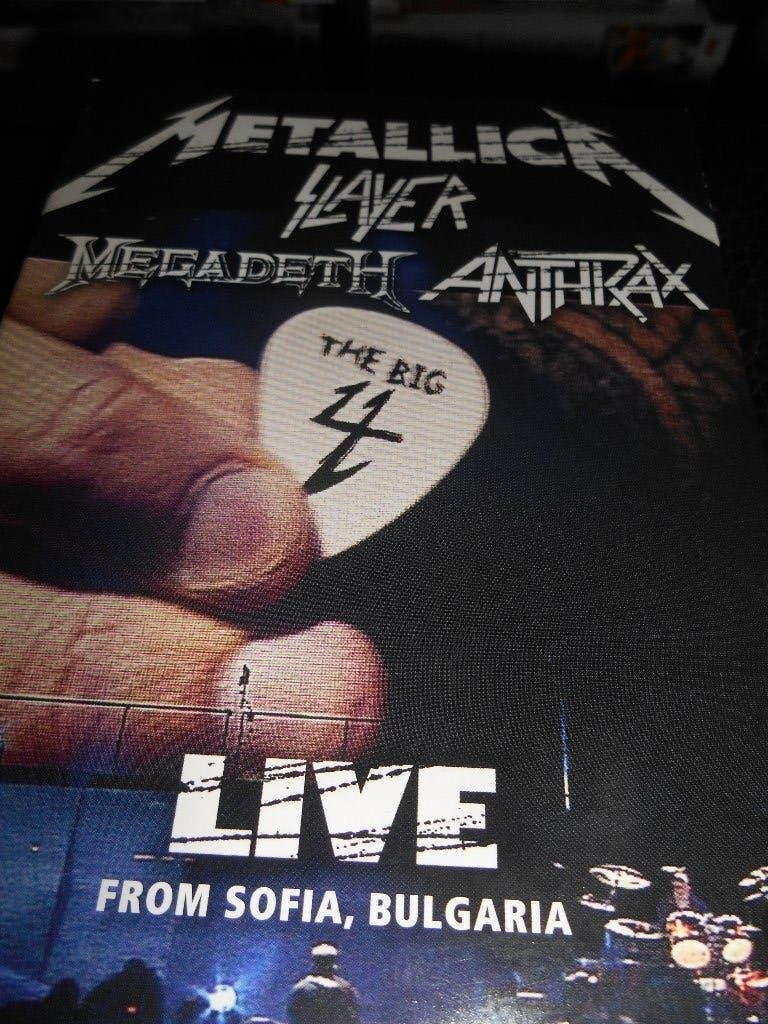 Double DVD Metallica/Slayer/Megadeth/ Anthrax, Enlèvement ou Envoi