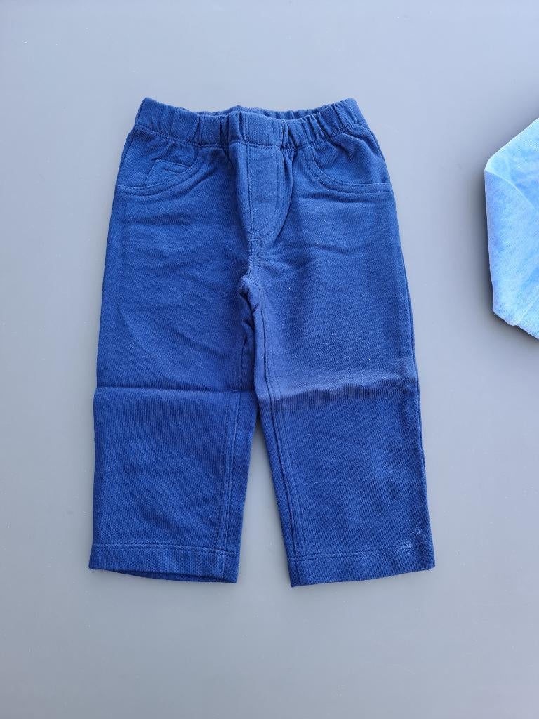 blauwe broek met zakken, CA, 86 NIEUW, Enfants & Bébés, Vêtements de bébé | Taille 86, Enlèvement, Comme neuf