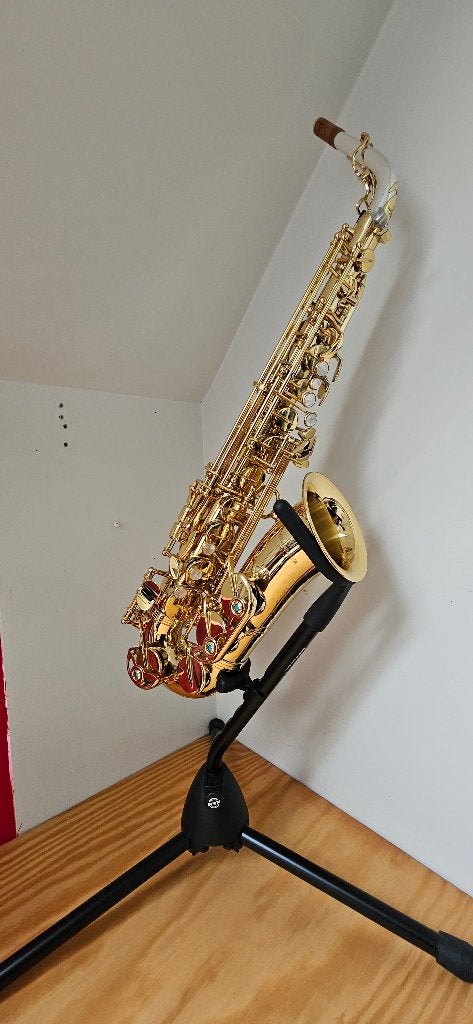Altsax Yanagisawa AW01 Pro, Ophalen, Zo goed als nieuw, Alt, Met koffer
