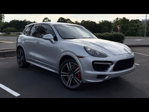 Porsche 2012 met motorschade, Auto's, Automaat, Cayenne, Leder, Bruin