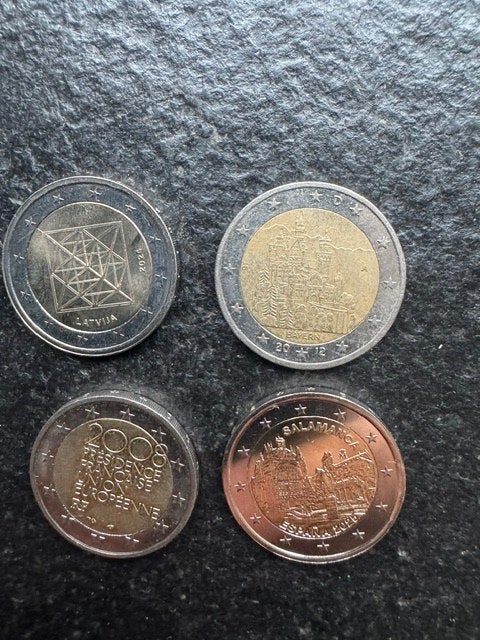20 ccHerdenkingsmunten, Postzegels en Munten, Munten | Europa | Euromunten, Ophalen of Verzenden, 2 euro, Losse munt