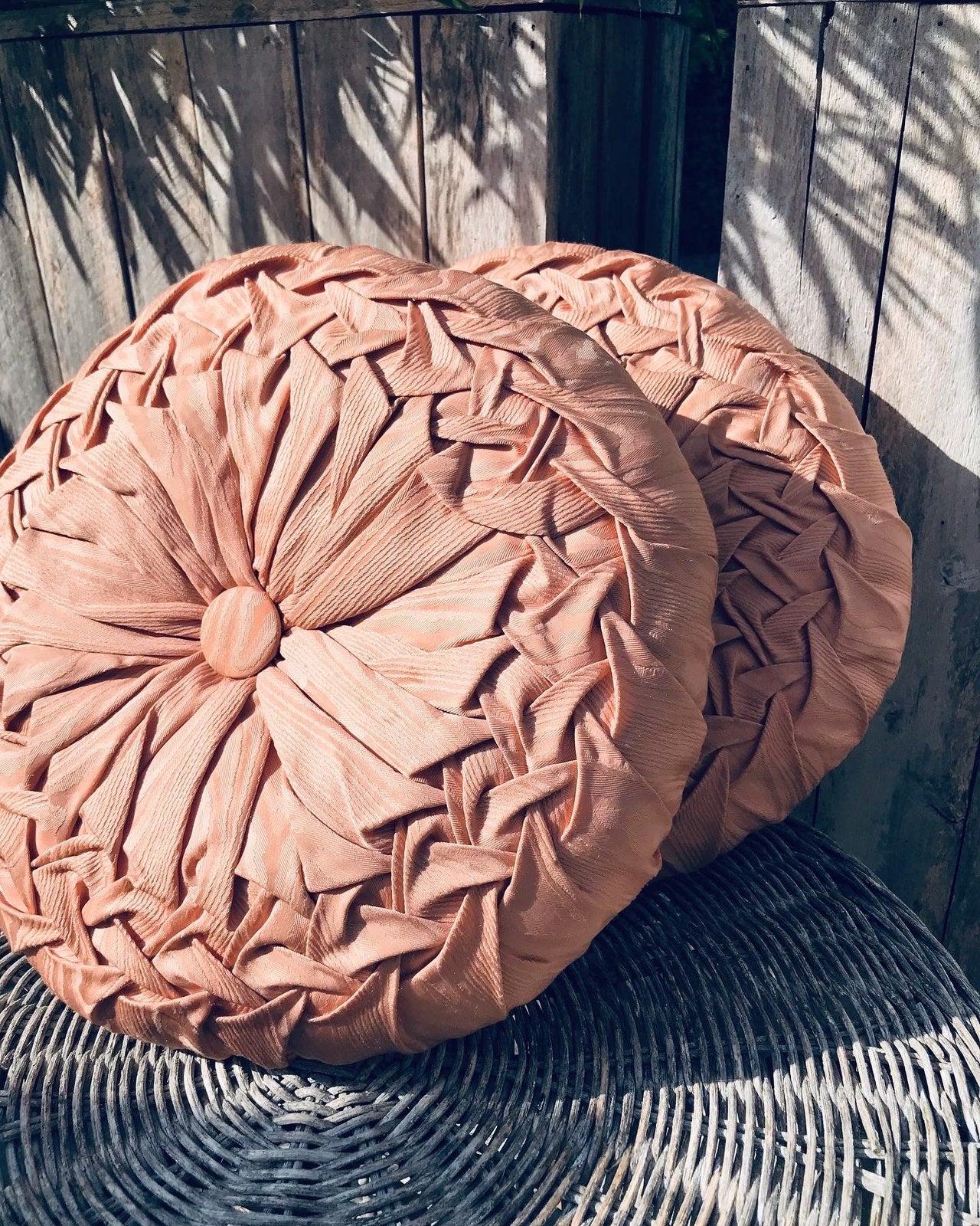 Vintage decoratie kussens handgemaakt, Enlèvement ou Envoi, Comme neuf, Fait main