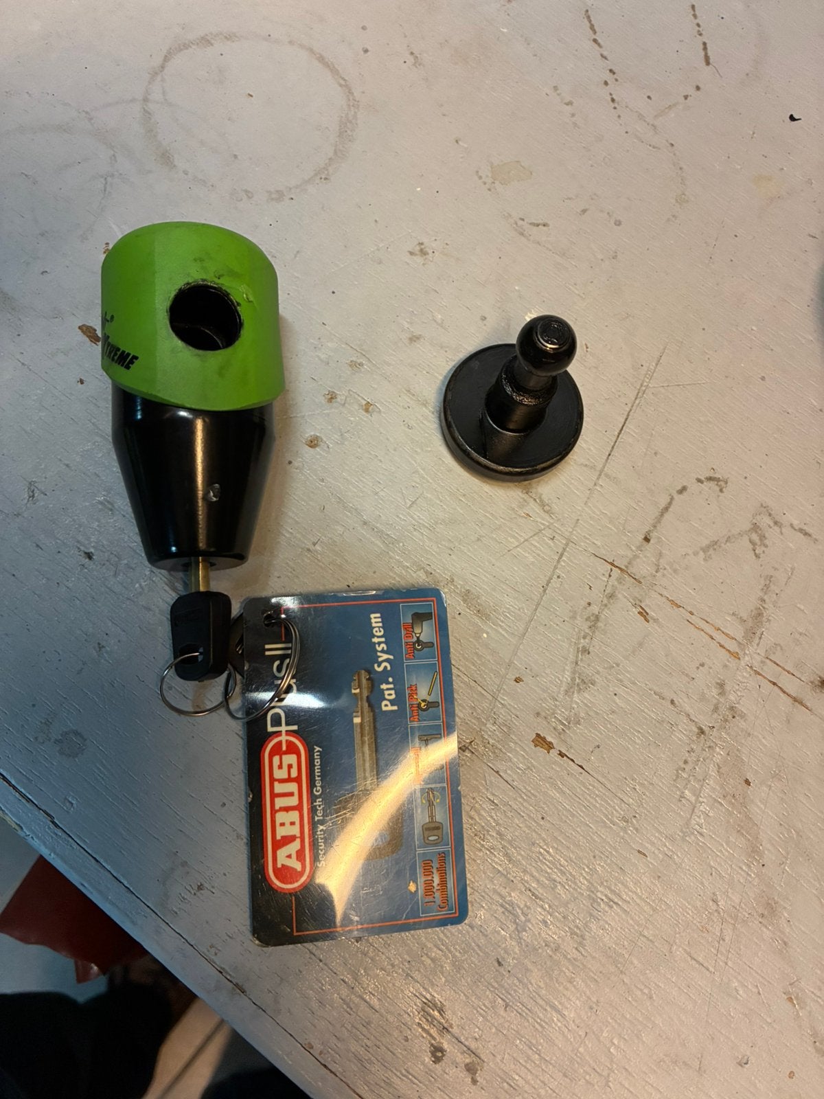 ABUS bloque disque Granit Extrême, Motos, Enlèvement ou Envoi, Comme neuf