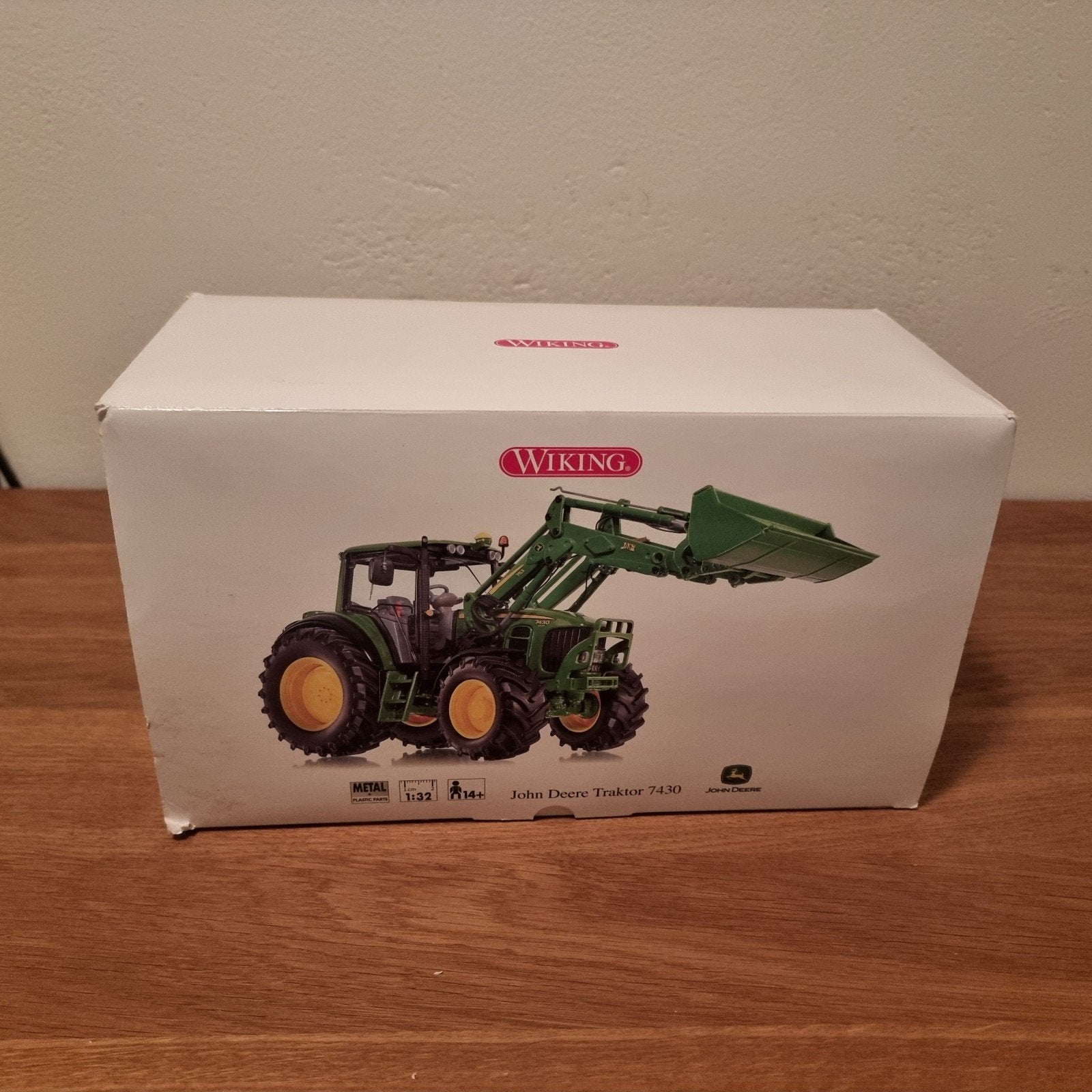 John Deere 7430 avec chargeur frontal Wiking, Enlèvement ou Envoi, Neuf, Tracteur et Agriculture, Autres marques