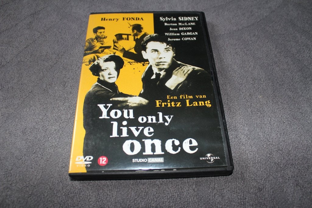 DVD You Only Live Once, CD & DVD, Thrillers et Policier, Enlèvement ou Envoi, Anglais, Avant 1940