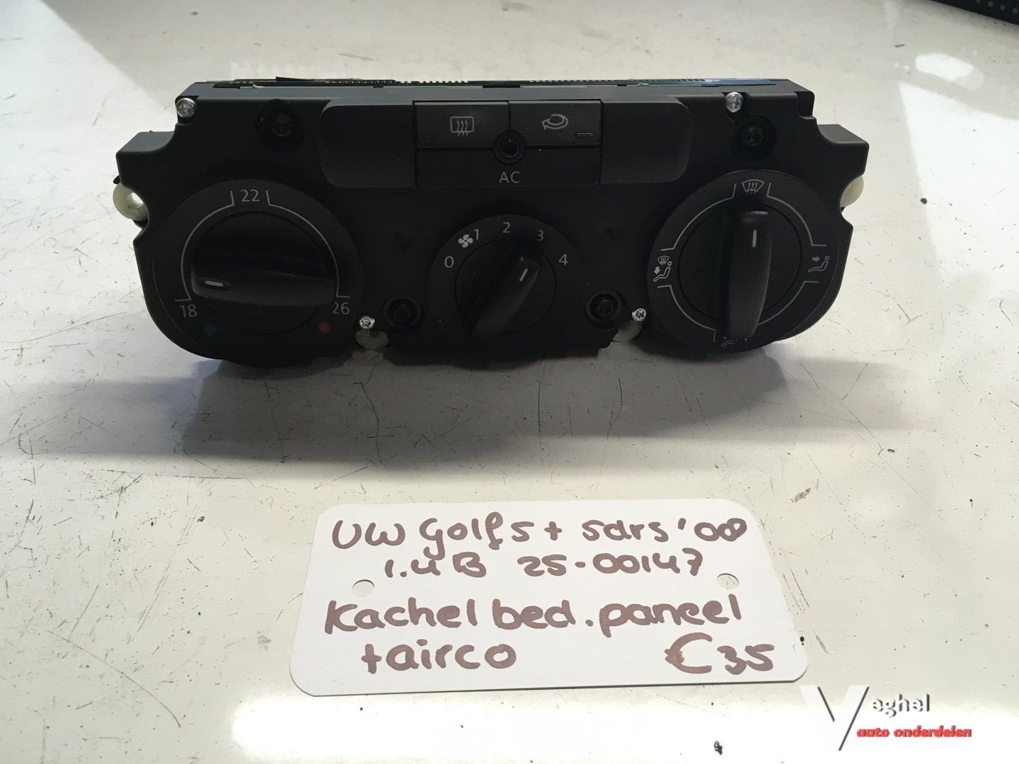 Vw Golf 5 plus  5drs 1.4 B 2008 2500147  Kachelbed. paneel (, Gebruikt, -, -, Ophalen of Verzenden